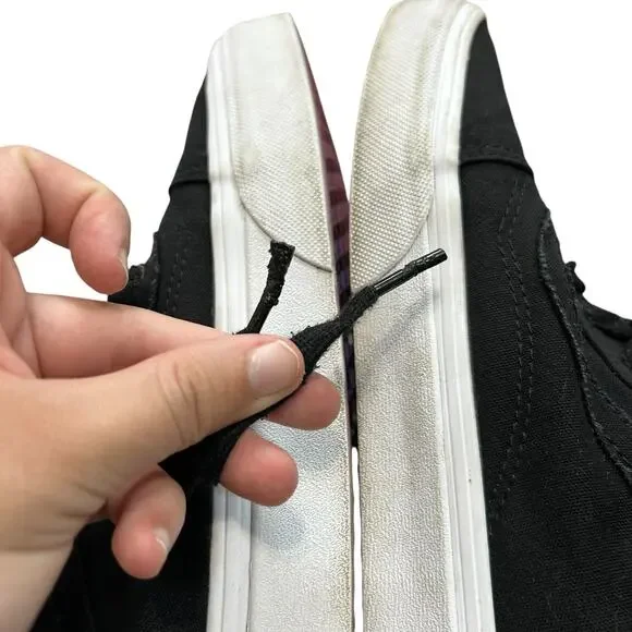 VANS Old Skool Cultivate Care Classic Canvas Sneakers Unisex M8.5/W10 Black Boho - Picture 11 of 11